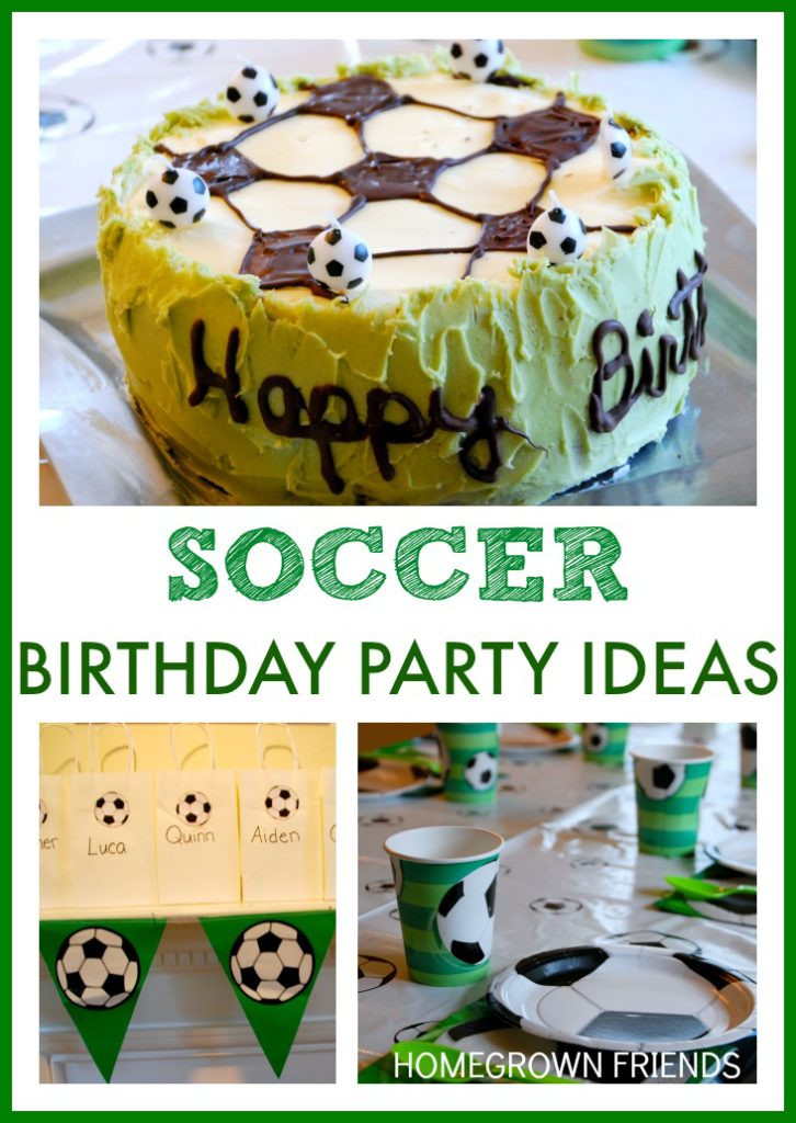 Best ideas about Soccer Theme Birthday Party
. Save or Pin Soccer Themed Birthday Party Homegrown Friends Now.