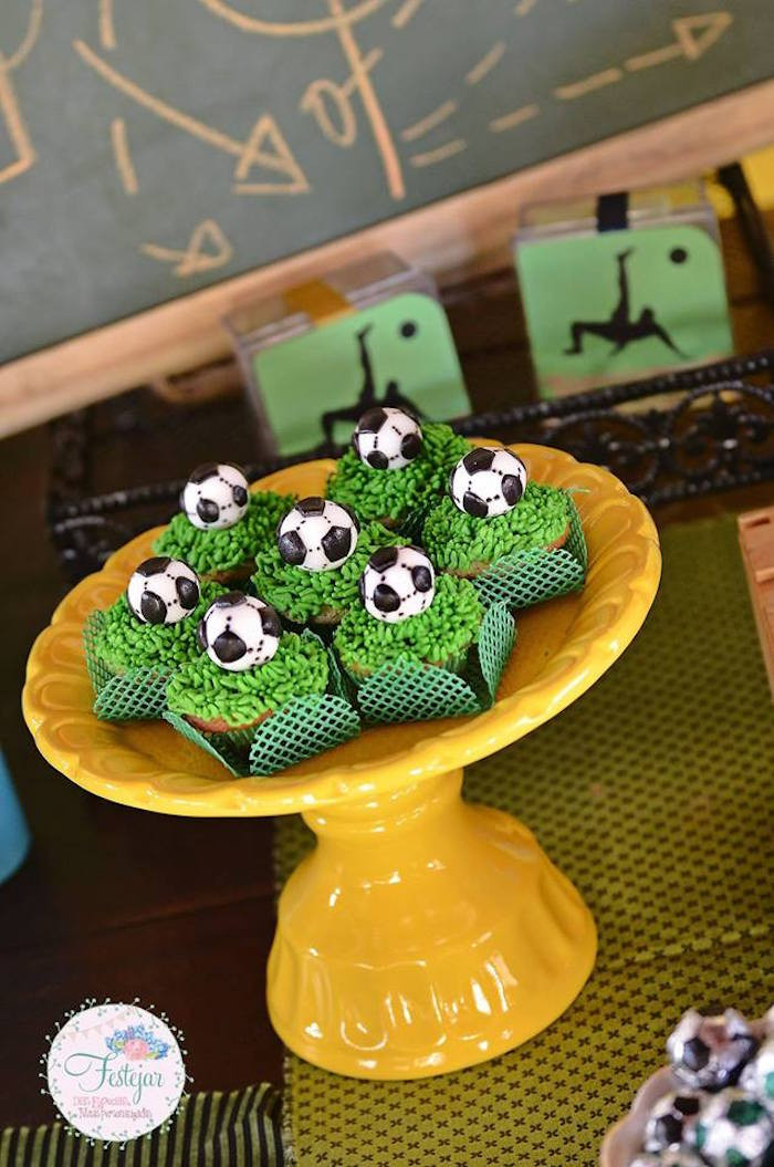 Best ideas about Soccer Theme Birthday Party
. Save or Pin Kara s Party Ideas Futbol Birthday Party Now.