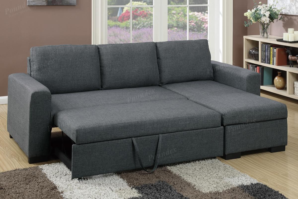 Best ideas about Sofa Bed Sectional
. Save or Pin Grey Fabric Sectional Sofa Bed Steal A Sofa Furniture Now.