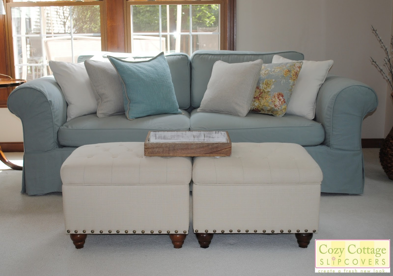Best ideas about Sofa Slip Covers
. Save or Pin Cozy Cottage Slipcovers Fresh New Look with Slipcovers Now.