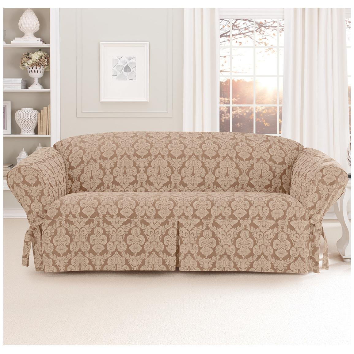 Best ideas about Sofa Slip Covers
. Save or Pin Sure Fit Middleton Sofa Slipcover Furniture Now.