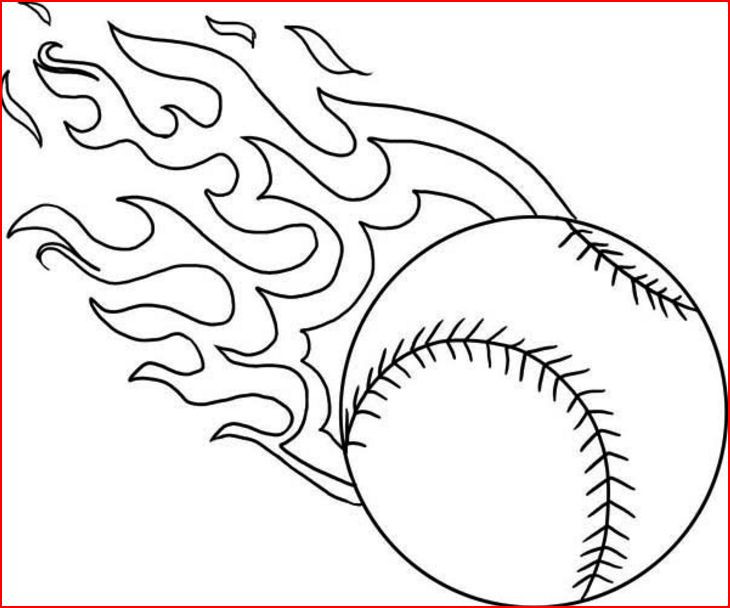 Softball Coloring Pages
 Coloring Pages Baseball Coloring Pages Free and Printable