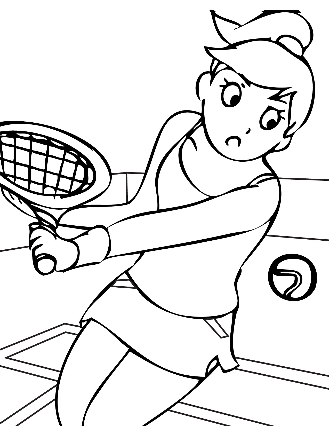 Softball Coloring Pages
 Free Printable Sports Coloring Pages For Kids