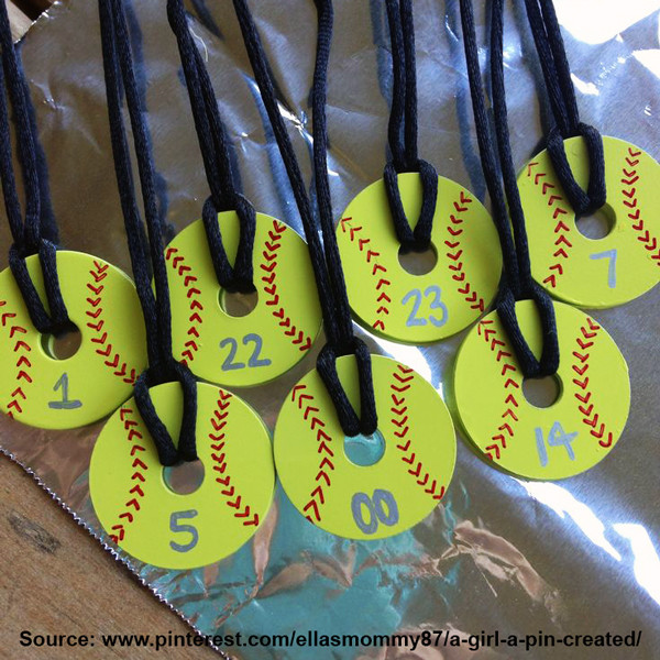 Softball Team Gift Ideas
 DIY – How to Make Softball and Baseball Pendent Necklaces