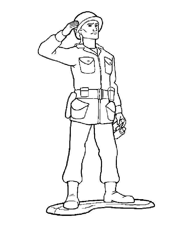 Soldier Coloring Pages
 Sol r coloring pages