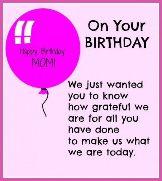 Son Birthday Quotes From Mom
 Happy Birthday Mom Quotes Birthday quotes for mother