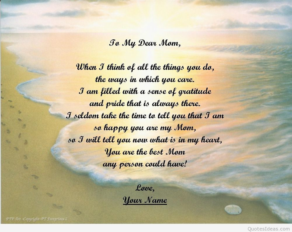 Son Birthday Quotes From Mom
 happy birthday mom messages
