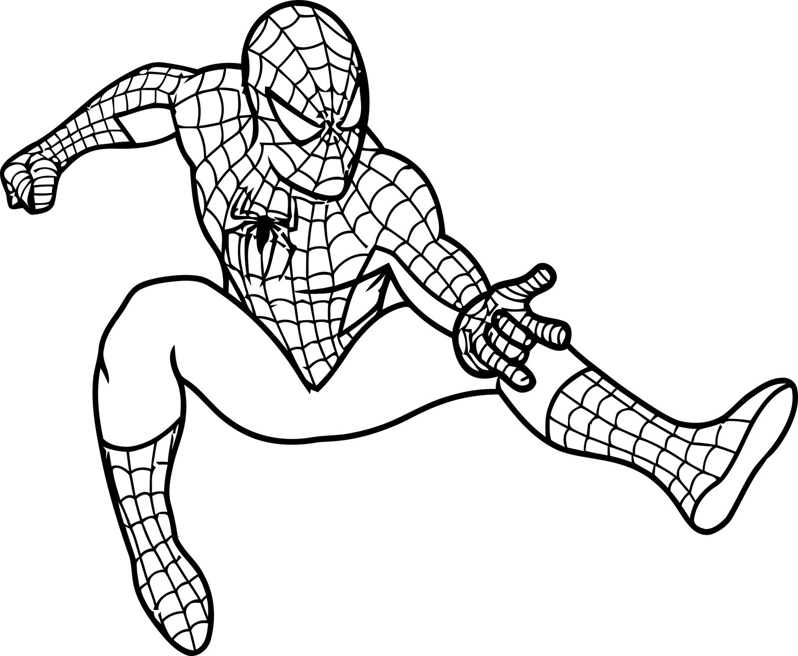 Spiderman Coloring Book Pages
 Free Printable Spiderman Coloring Pages For Kids