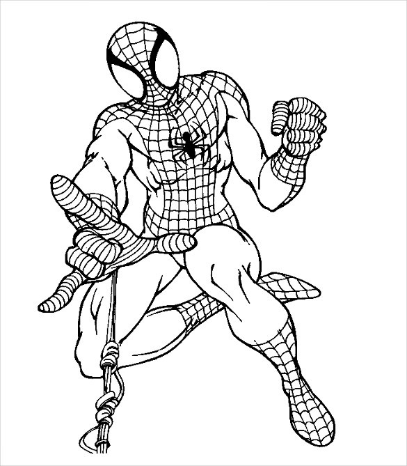 Spiderman Coloring Pages Pdf
 20 Spider Man Coloring Pages PDF PSD