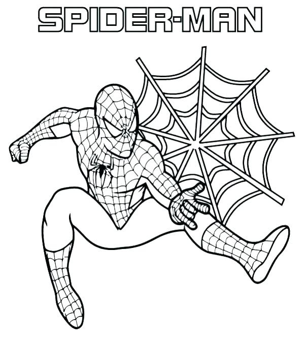 Spiderman Coloring Pages Pdf
 Spiderman Cartoon Drawing at GetDrawings