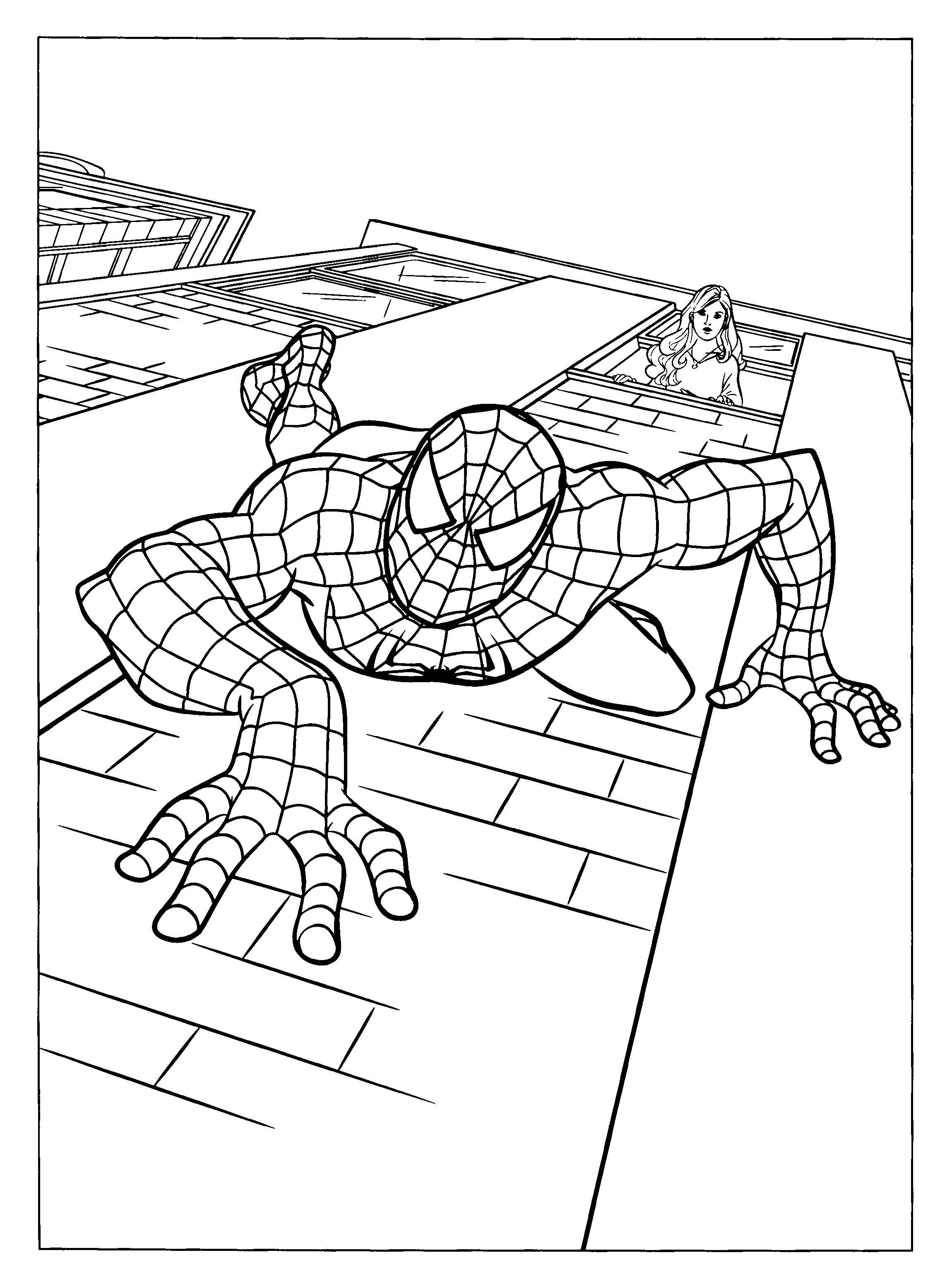 Spiderman Coloring Pages Printable
 Free Printable Spiderman Coloring Pages For Kids