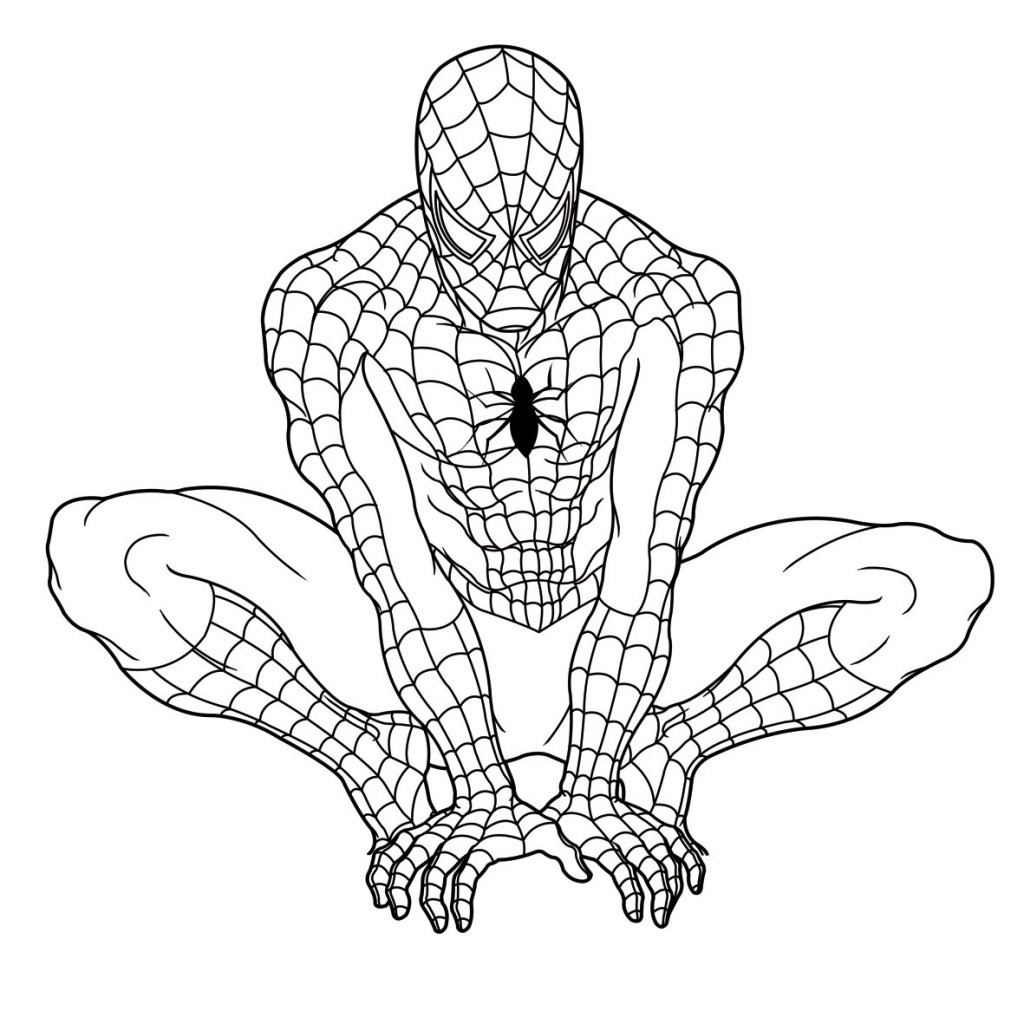 Spiderman Coloring Pages Printable
 Free Printable Spiderman Coloring Pages For Kids