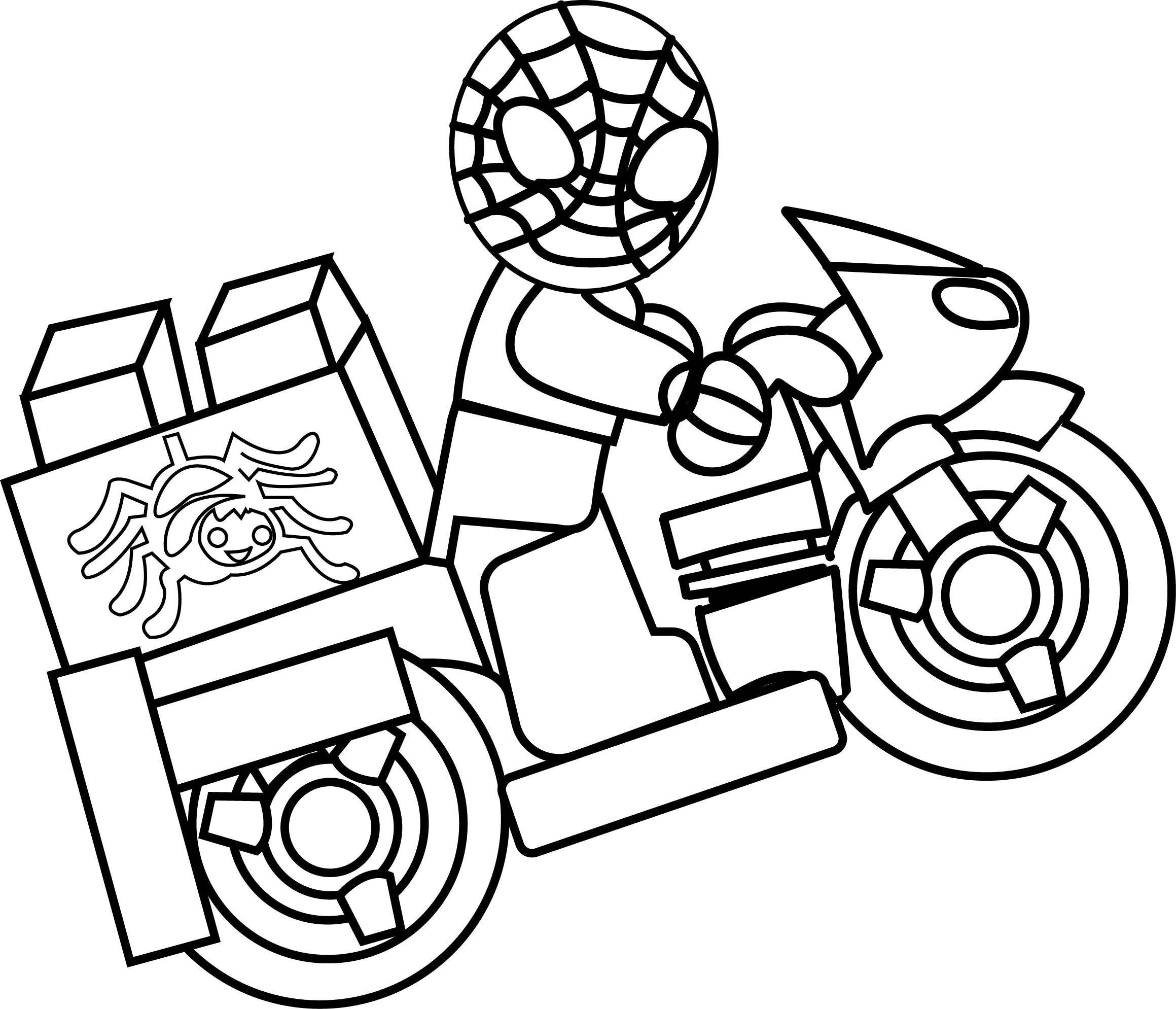 Spiderman Lego Coloring Pages
 Lego Spiderman Coloring Pages coloringsuite