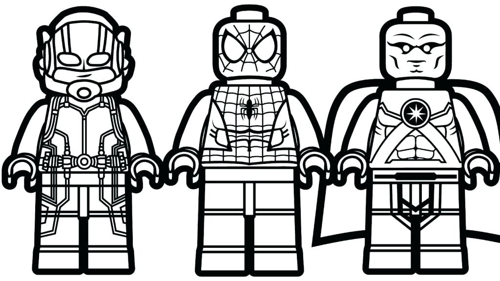 Spiderman Lego Coloring Pages
 Lego Spiderman Coloring Pages