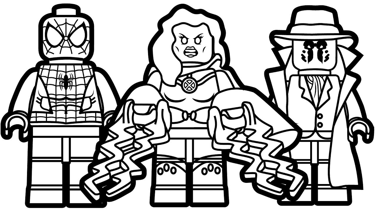Spiderman Lego Coloring Pages
 Lego Spiderman Coloring Pages coloringsuite