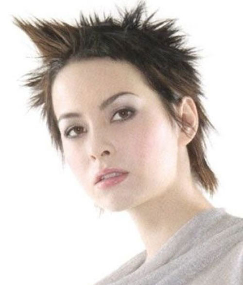 Spike Hairstyle For Women
 30 Funky Short Spiky Hairstyles for Women Cool & Trendy