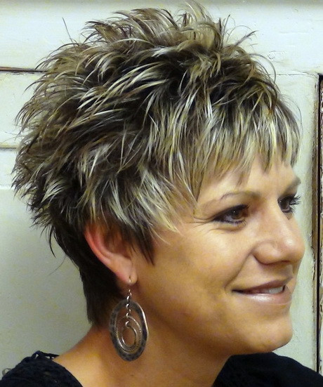 Spike Hairstyle For Women
 Short spikey hairstyles for women over 40