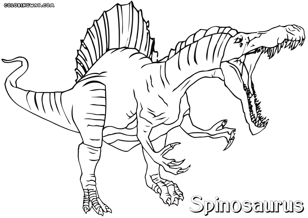 Spinosaurus Coloring Pages
 Spinosaurus coloring pages