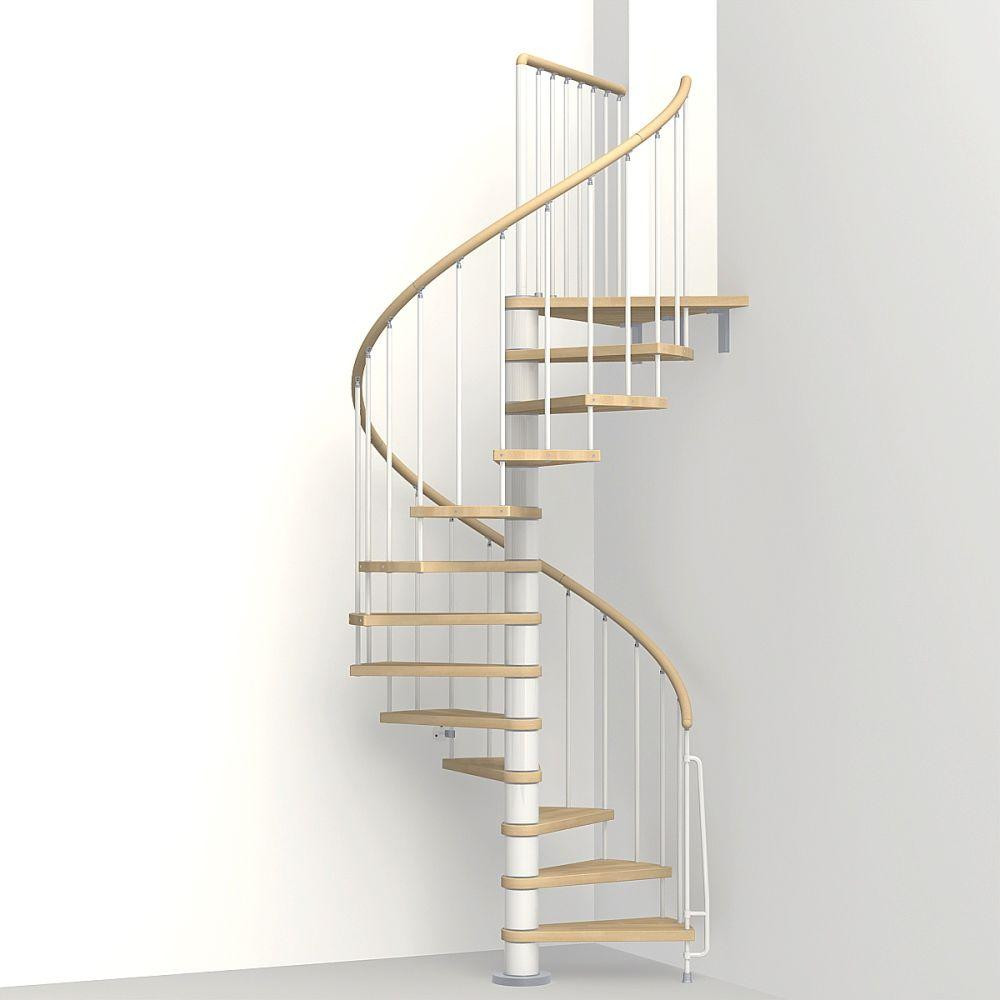 Best ideas about Spiral Staircase Home Depot
. Save or Pin Arke Phoenix 47 in White Spiral Staircase Kit K Now.