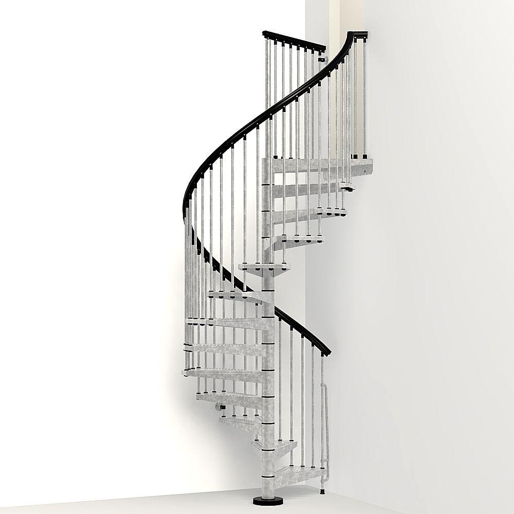 Best ideas about Spiral Staircase Home Depot
. Save or Pin Arke Enduro 55 in Galvanized Steel Spiral Staircase Kit Now.