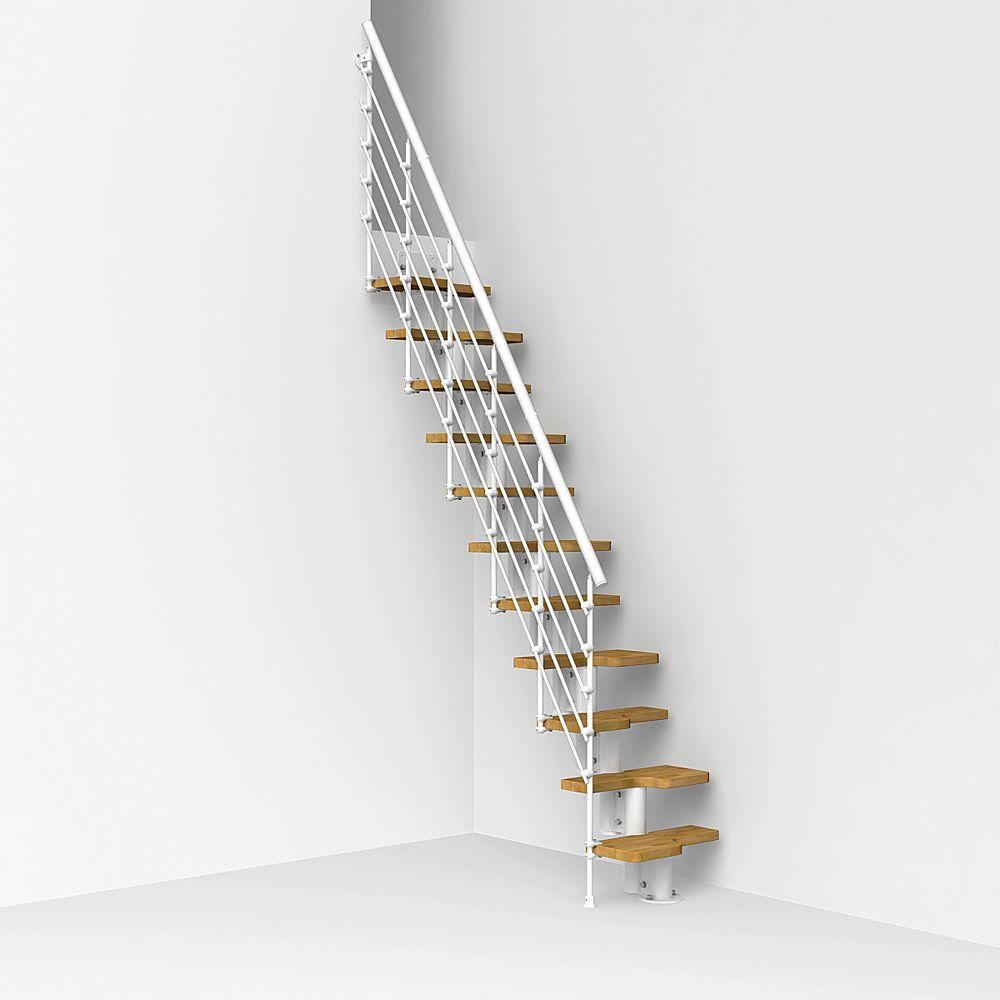 Best ideas about Spiral Staircase Home Depot
. Save or Pin Arke Oak30 Xtra 22 in White Modular Staircase Kit K Now.