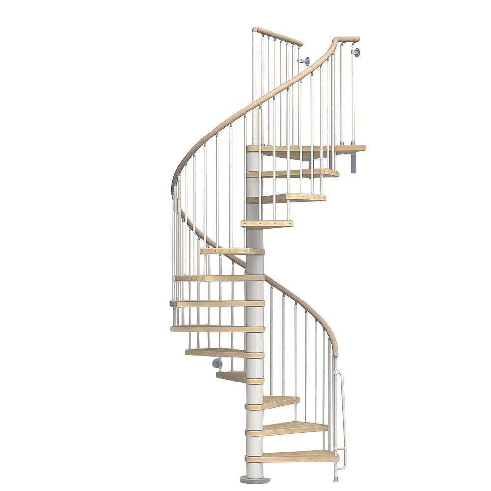 Best ideas about Spiral Staircase Home Depot
. Save or Pin Arke Phoenix 63 in White Spiral Staircase Kit K Now.