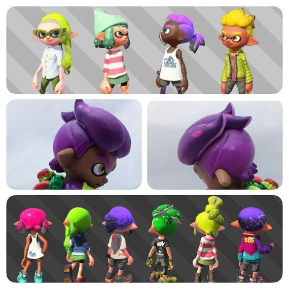 Splatoon 2 Male Hairstyles
 Splatoon 2 Hairstyles