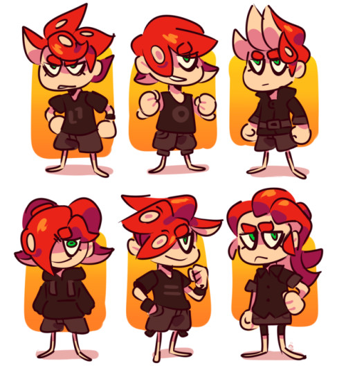 Splatoon 2 Male Hairstyles
 splatoon hairstyles