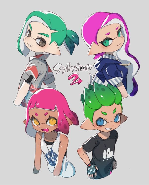 Splatoon 2 Male Hairstyles
 558 best images about Nintendo on Pinterest