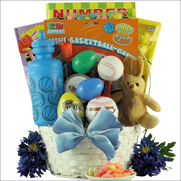 Sports Gift Ideas For Boys
 Easter Baskets Game & Sports Easter Gift Basket For Boys