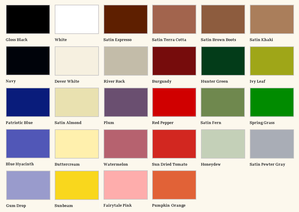 Best ideas about Spray Paint Colors
. Save or Pin Rustoleum Color Chart Working with color Now.