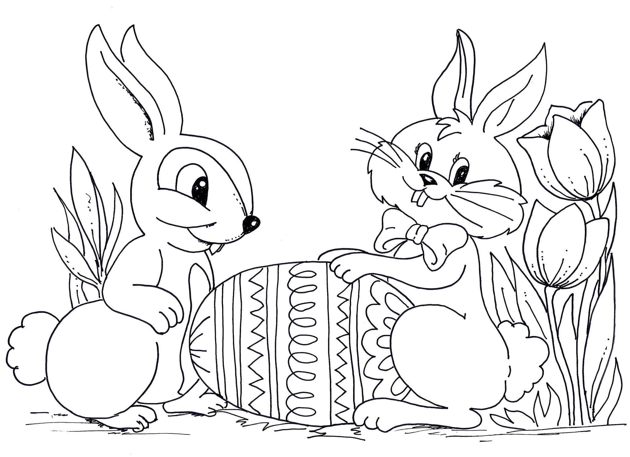 Spring Coloring Pages Free Printable
 Easter Coloring Pages Best Coloring Pages For Kids