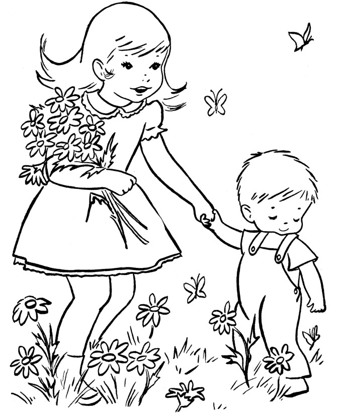 Spring Coloring Sheets Printable
 Spring Coloring Pages Best Coloring Pages For Kids