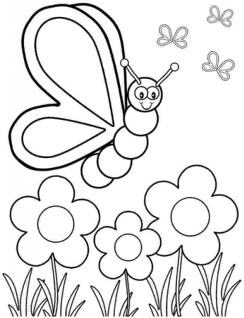 Spring Coloring Sheets Printable
 35 Free Printable Spring Coloring Pages