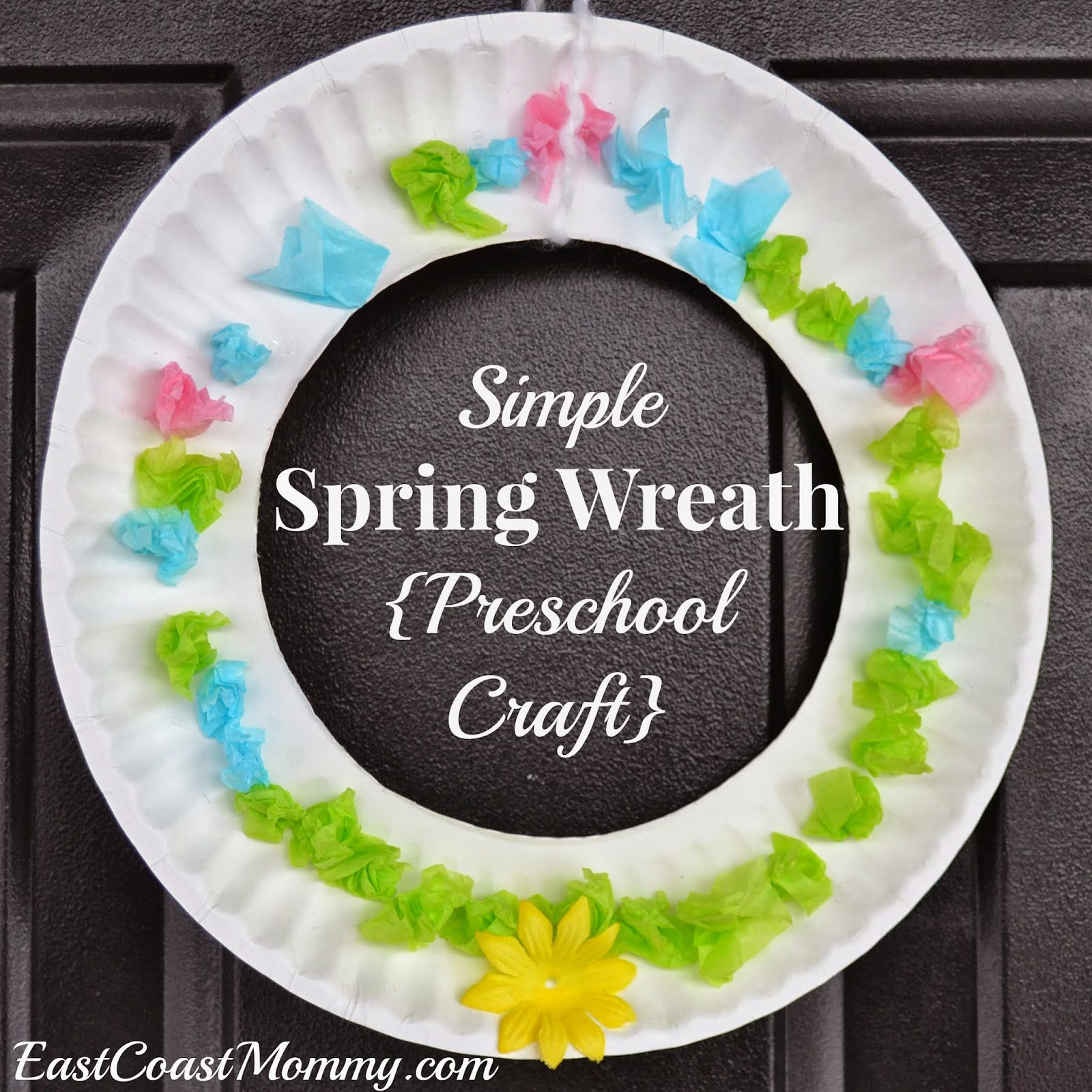 Spring Craft For Preschoolers
 East Coast Mommy 10 Simple Easter Crafts for Kids