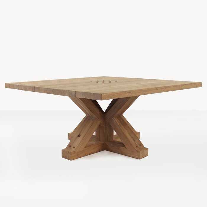 Best ideas about Square Dining Table
. Save or Pin Alex Reclaimed Teak Square Outdoor Dining Table Now.
