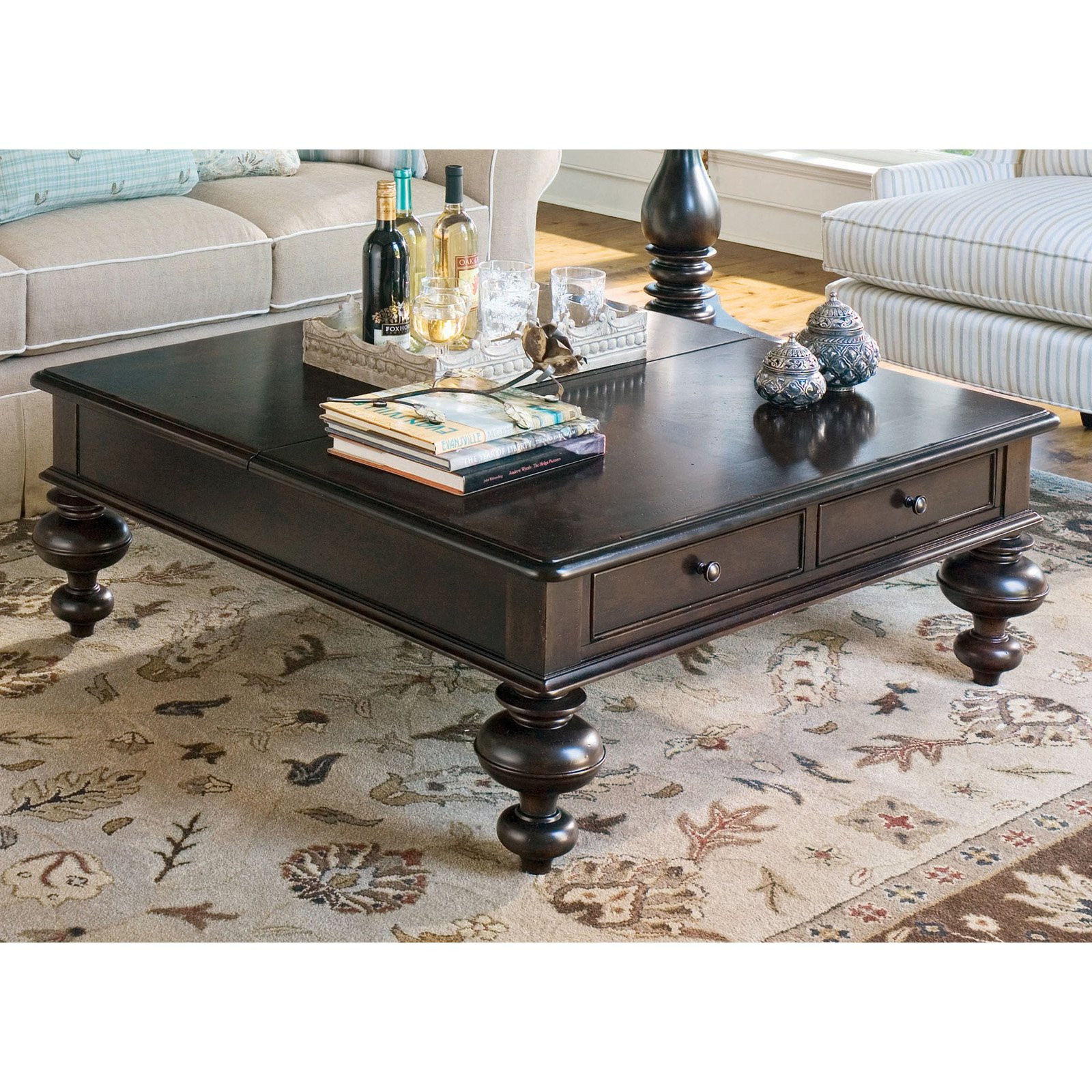 Best ideas about Square Lift Top Coffee Table
. Save or Pin Paula Deen Home Put Your Feet Up Square Tobacco Wood Lift Now.