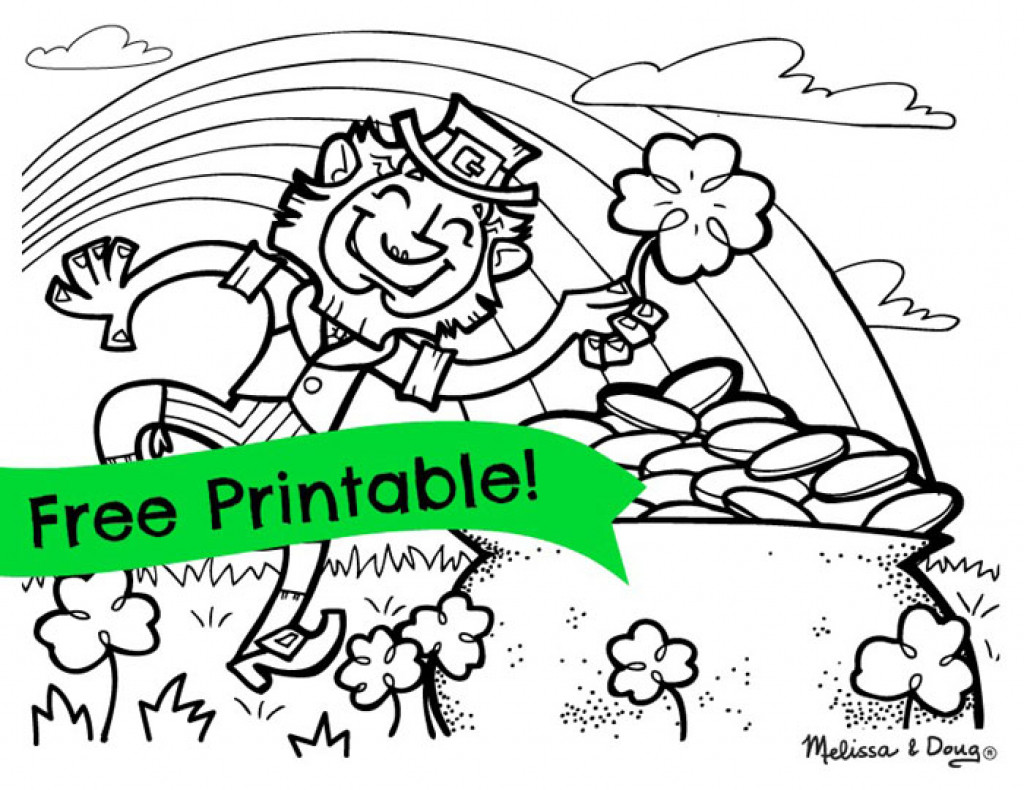 St Patrick'S Day Coloring Pages For Adults
 Cute St Patricks Day Coloring Pages throughout St