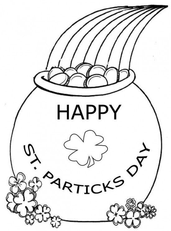 St. Patrick'S Day Coloring Sheets For Kids
 Free Worksheets St Patrick s Day Coloring Pages For Kids