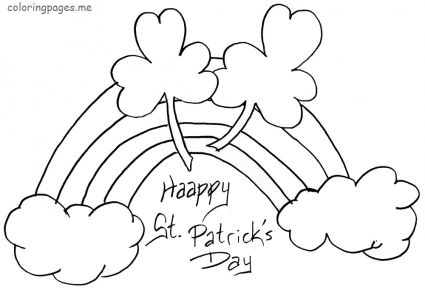 St. Patrick'S Day Coloring Sheets For Kids
 New St Patrick s Day Coloring Pages fg8