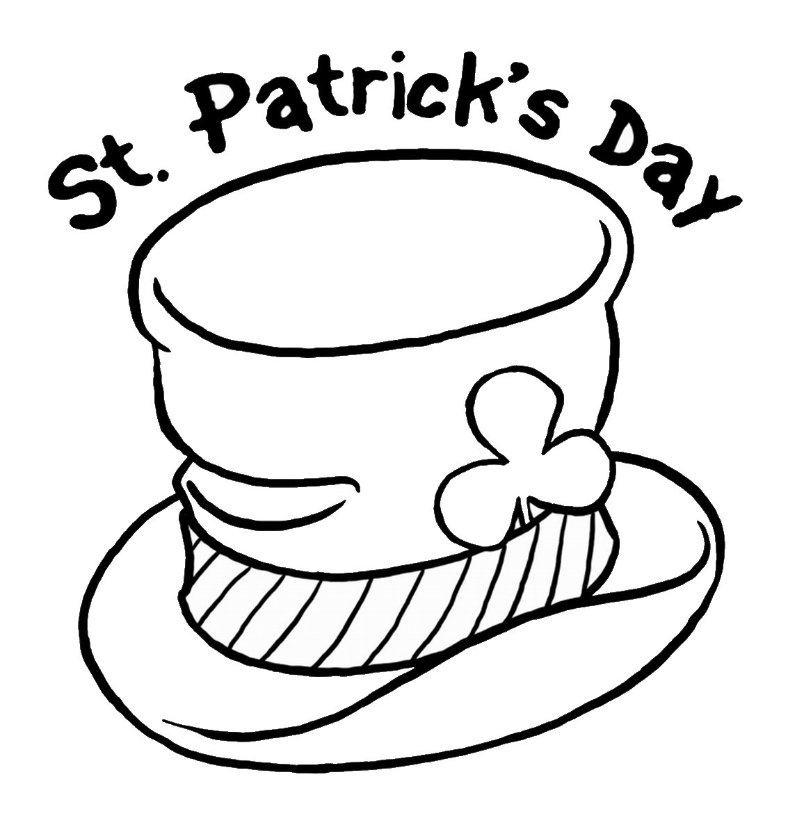St. Patrick'S Day Coloring Sheets For Kids
 St Patrick s Day Coloring Pages for childrens printable