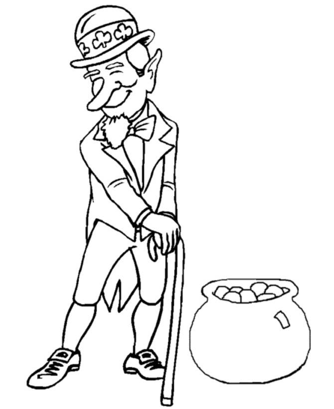 St Patrick'S Day Disney Coloring Sheets For Girls
 St Patrick s Day Coloring Pages for childrens printable