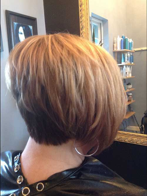 Stacked Bob Hairstyles
 Popular Stacked Bob Haircut