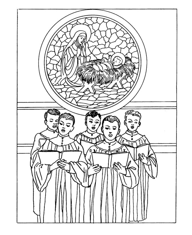 Stain Glass Coloring Pages For Boys
 Christmas Stained Glass Coloring Pages Coloring Home