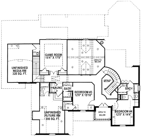 Best ideas about Stair Dimensions Floor Plan
. Save or Pin Two Stairs for Great Flow HN Now.