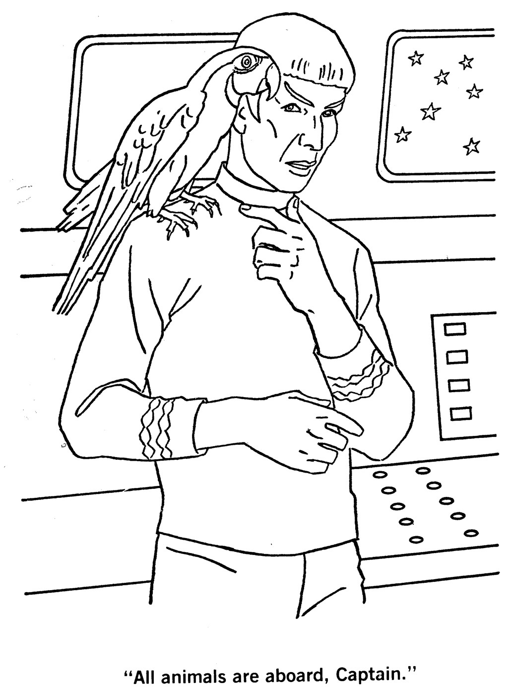Star Trek Coloring Book
 Star Trek The Coloring Book Blog of Much Holding