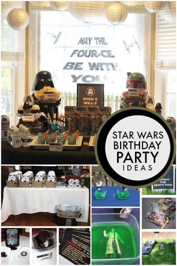 Star Wars Birthday Party Supplies
 23 Star Wars Party Birthday Ideas You Will Love