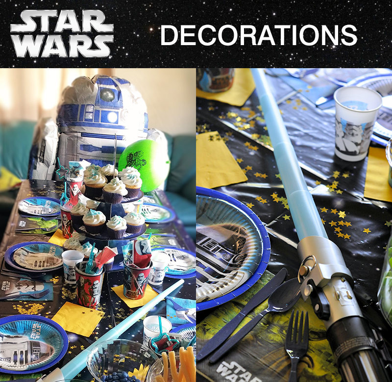Star Wars Birthday Party Supplies
 Star Wars Party Ideas