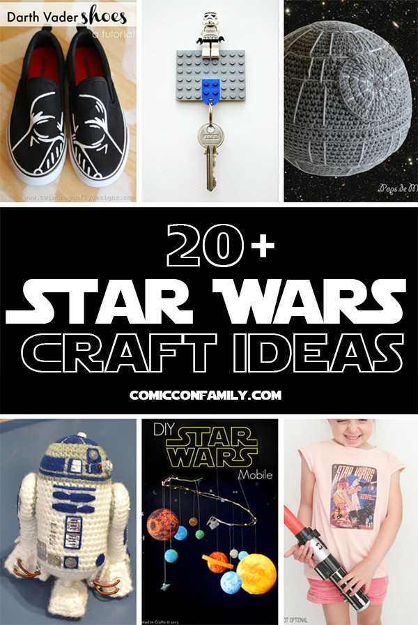Best ideas about Star Wars DIY Gifts
. Save or Pin 20 Star Wars Craft Ideas ic Con Family Now.
