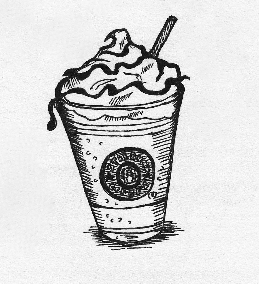 Starbucks Coloring Sheets For Girls
 Starbucks mmm by JadedDreams1 on DeviantArt